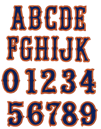 Great for sportswear and team lettering! 26 capital letters and ...